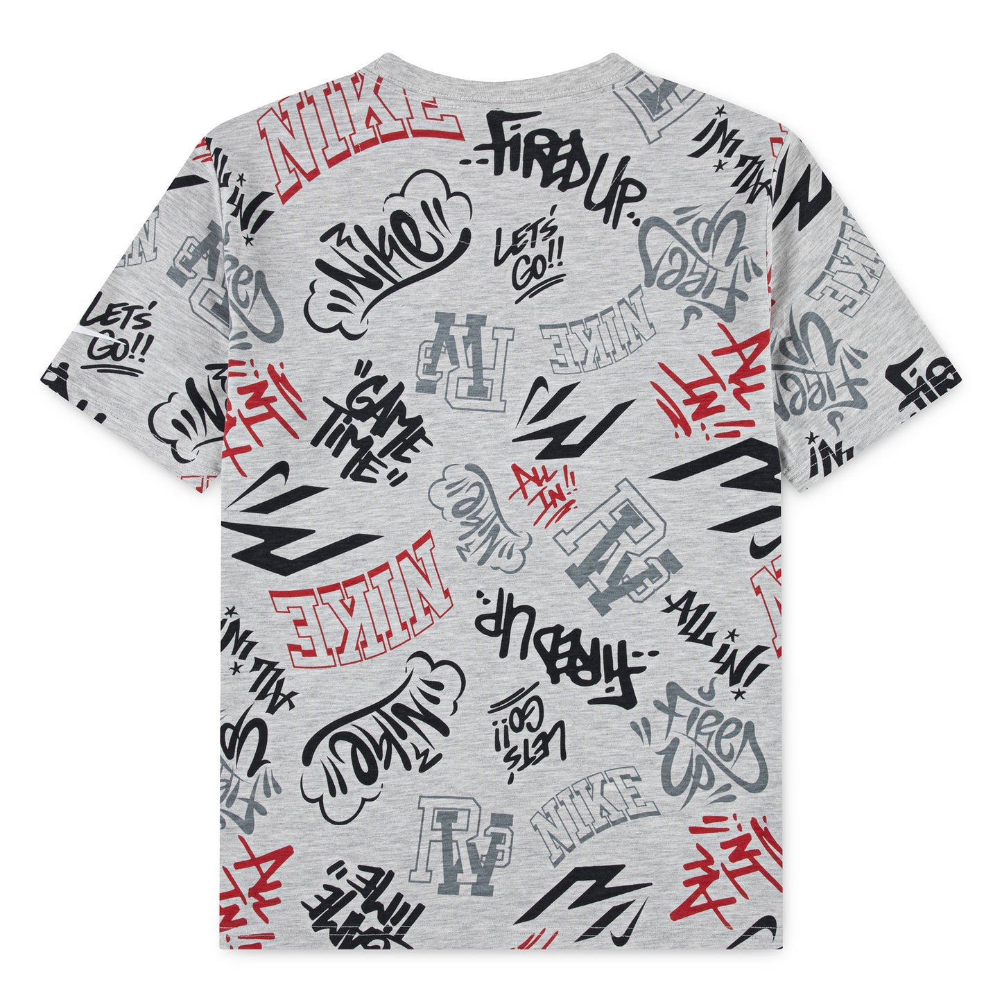 Big Kids' Graffiti Tag T-Shirt | Grey Heather