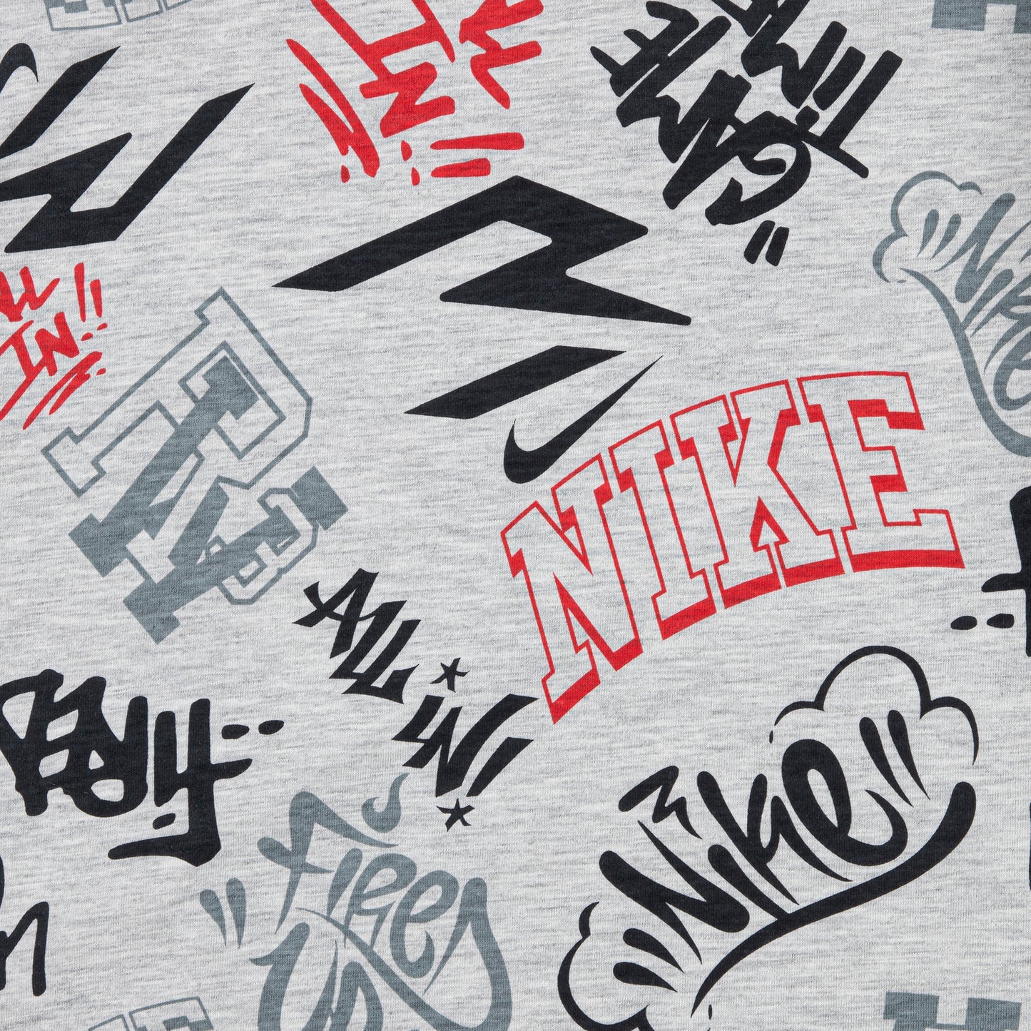 Big Kids' Graffiti Tag T-Shirt | Grey Heather
