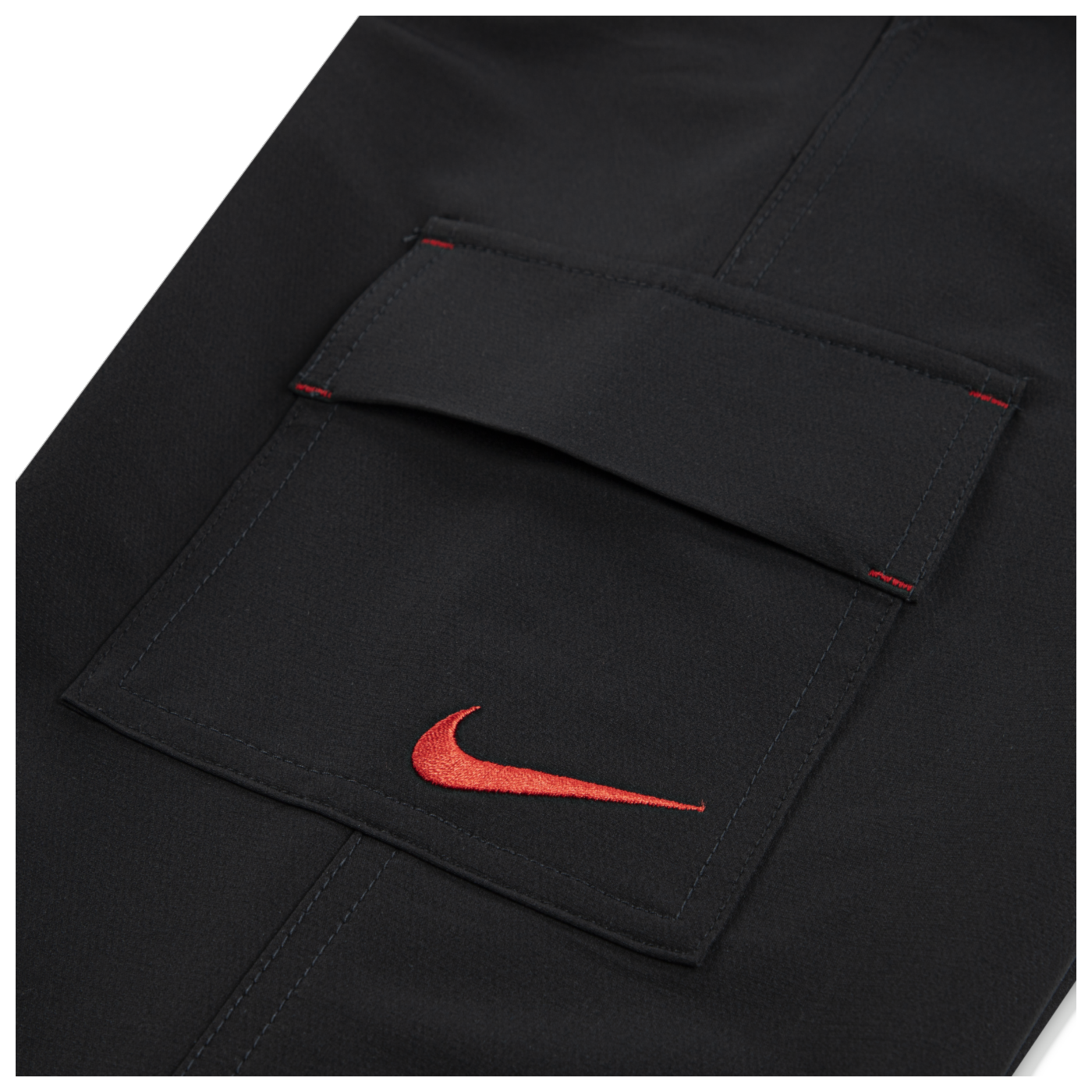 Big Kids' Stretch Woven Cargo Pants | Black