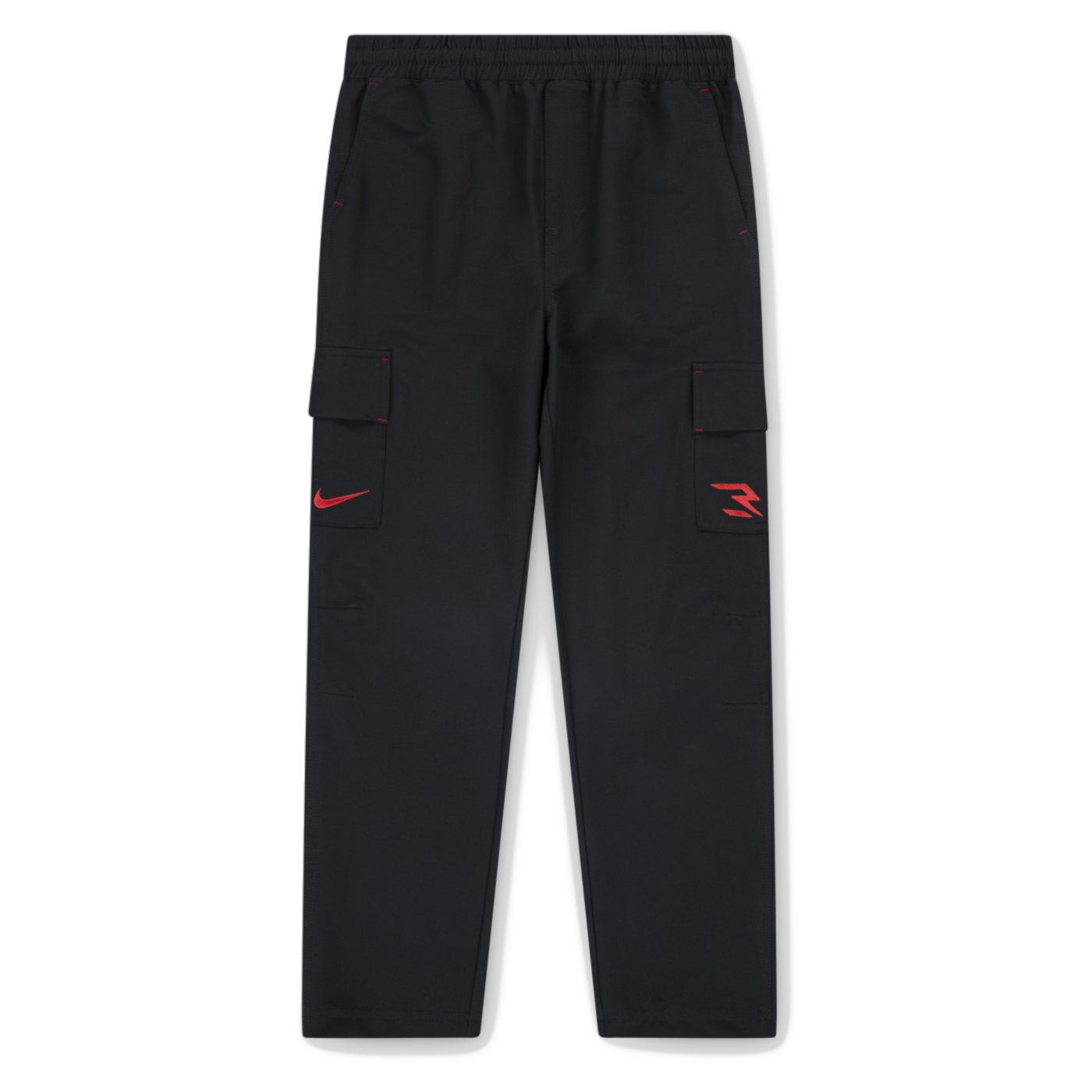 Big Kids' Stretch Woven Cargo Pants | Black