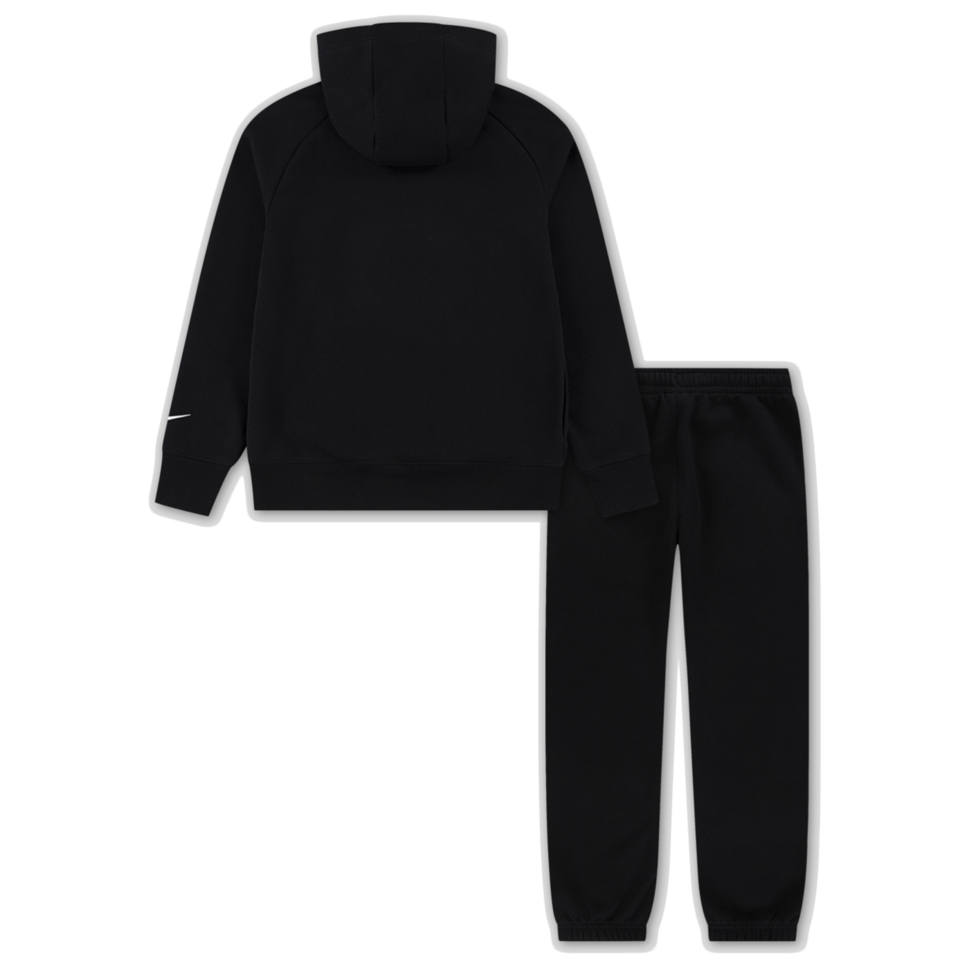Big Kids' "Fired Up" 2-Piece Fleece Set | Black