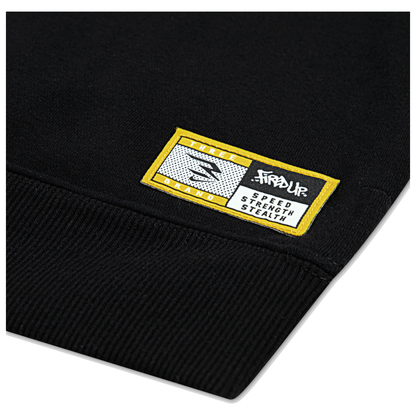 Big Kids' "Fired Up" 2-Piece Fleece Set | Black