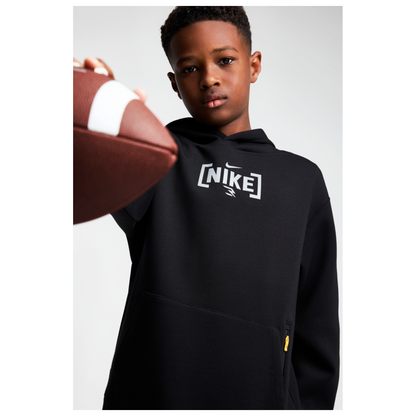 Big Kids' 3ssentials Tech Hoodie | Black