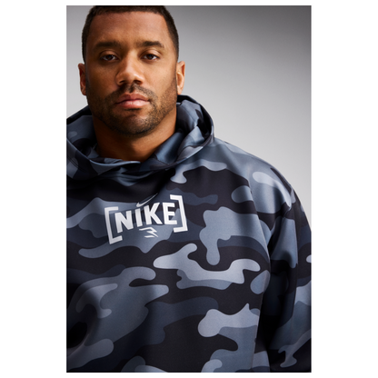Big Kids' 3ssentials Camo Hoodie | Black
