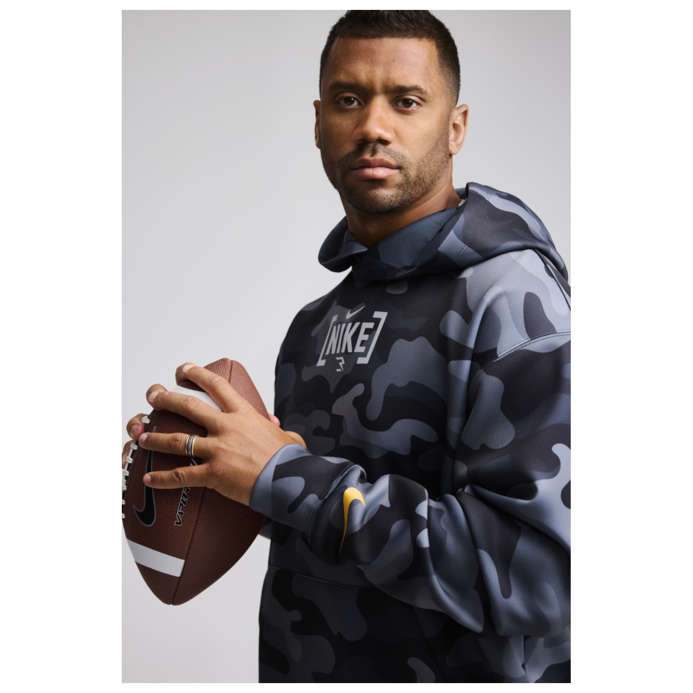 Big Kids' 3ssentials Camo Hoodie | Black
