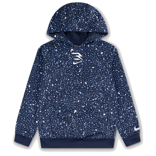 Big Kids' Therma-FIT Splatter Hoodie | Midnight Navy