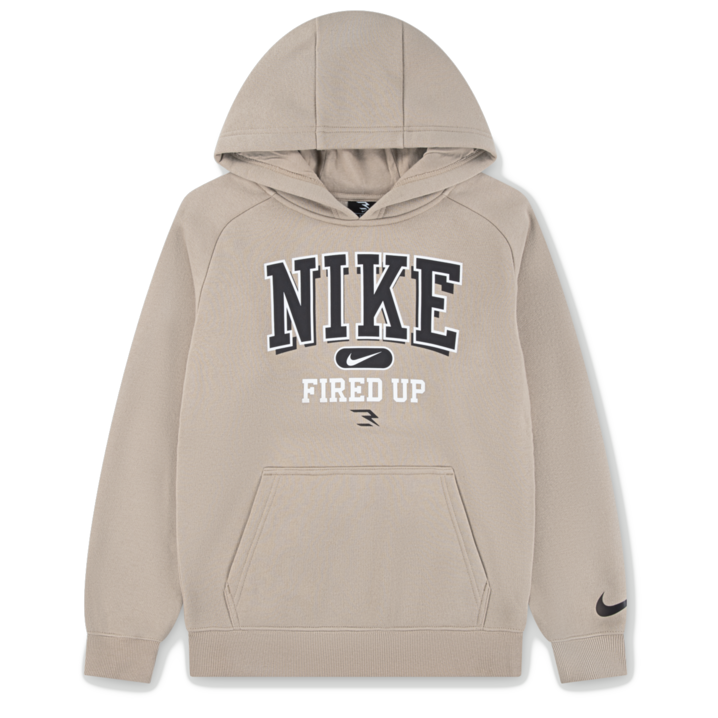 Big Kids' "Fired Up" Collegiate Hoodie | Hemp
