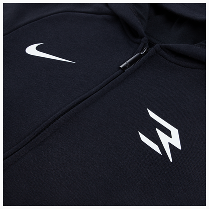 Big Kids' Fleece Full-Zip Hoodie | Black