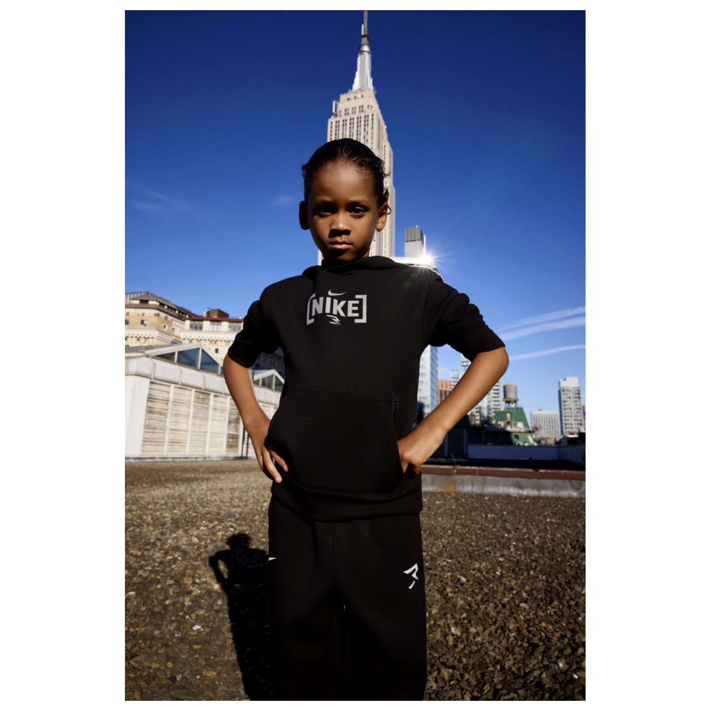 Big Kids' Super Soft Stretch Pants | Black