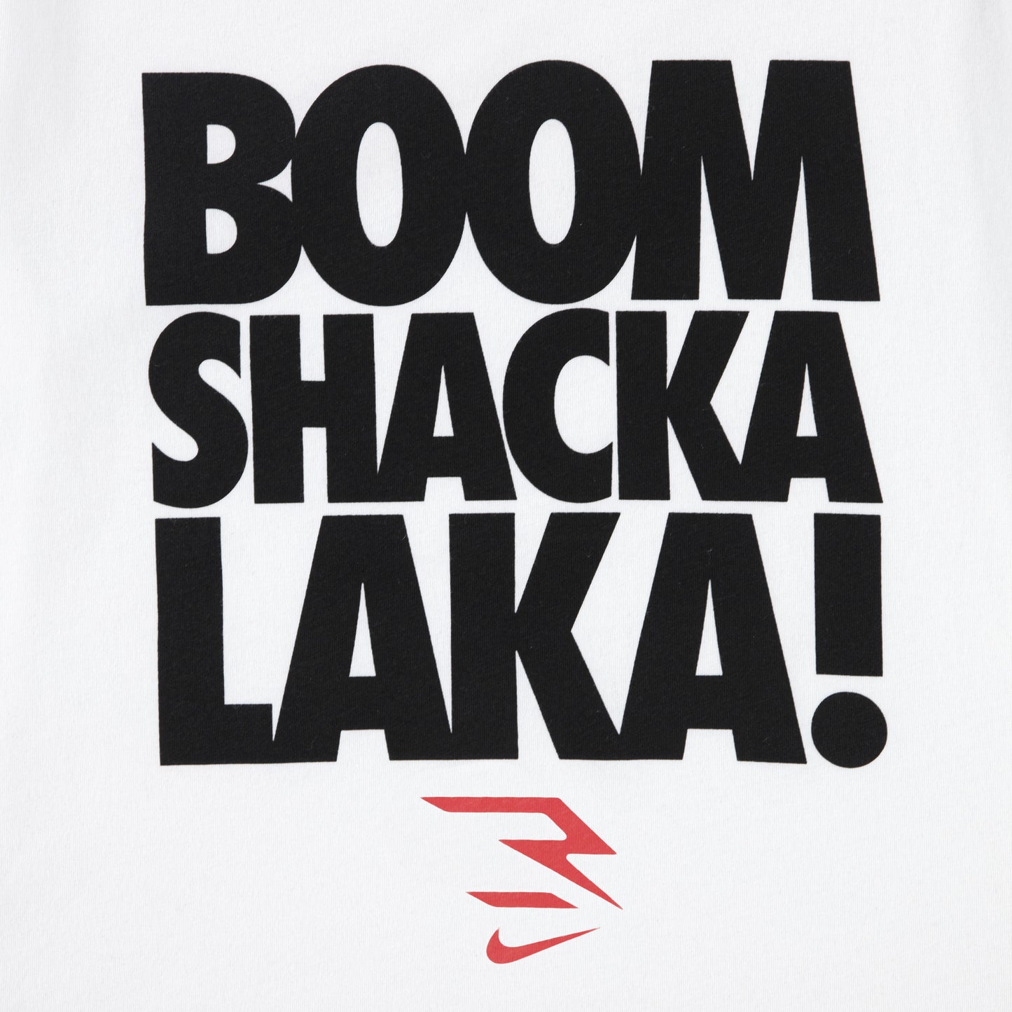 Big Kids' Boom T-Shirt | White