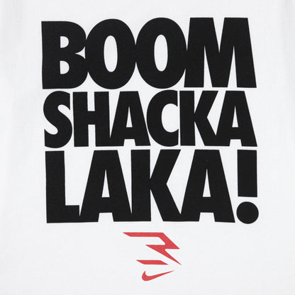 Big Kids' Boom T-Shirt | White