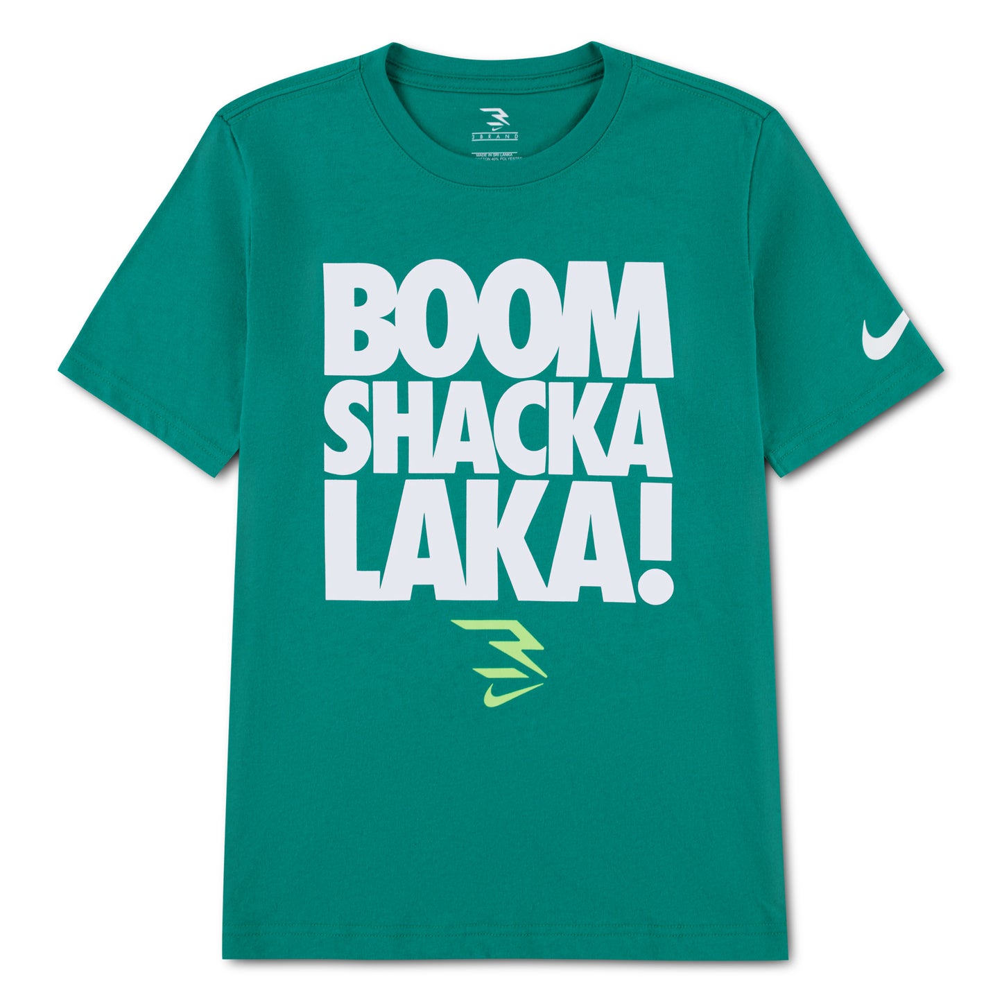 Big Kids' Boom T-Shirt | Malachite