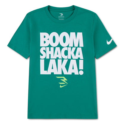Big Kids' Boom T-Shirt | Malachite