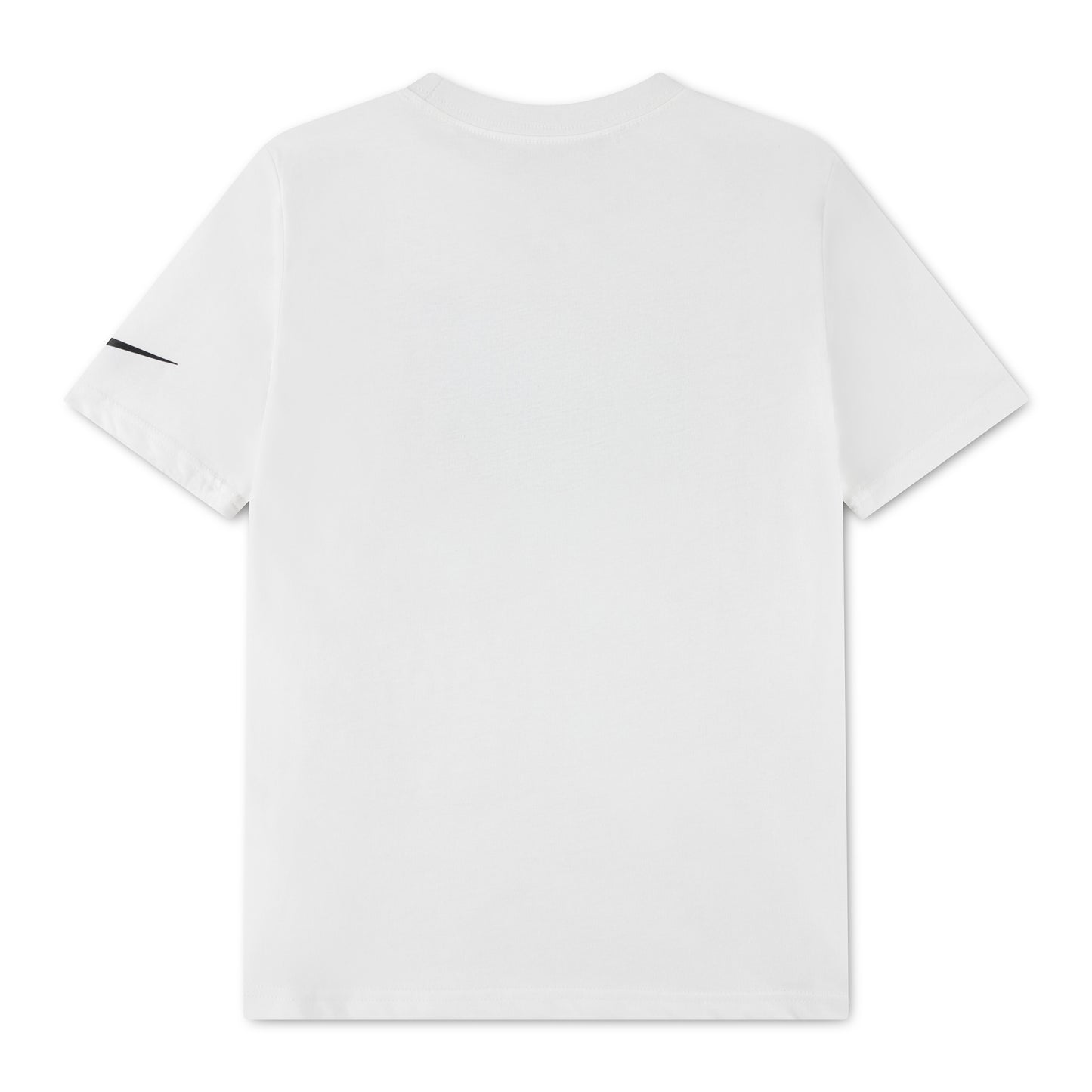 Big Kids' Boxed Swoosh T-Shirt | White