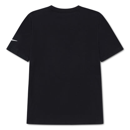 Big Kids' Boxed Swoosh T-Shirt | Black