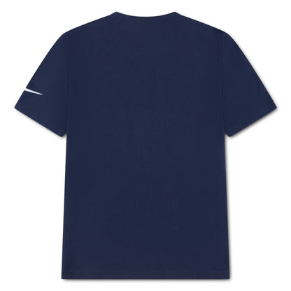 Big Kids' Boxed Swoosh T-Shirt | Midnight Navy