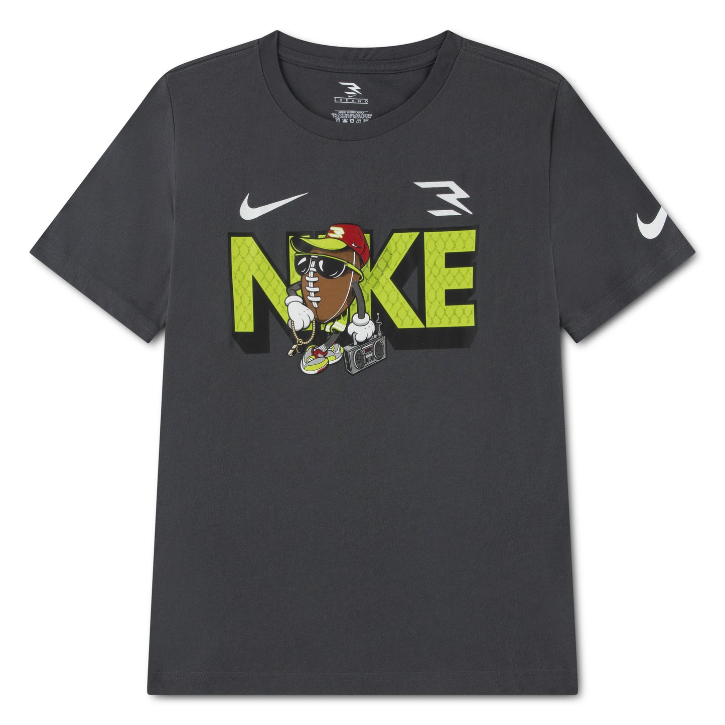 Big Kids' Capman Baller T-Shirt | Dark Matter