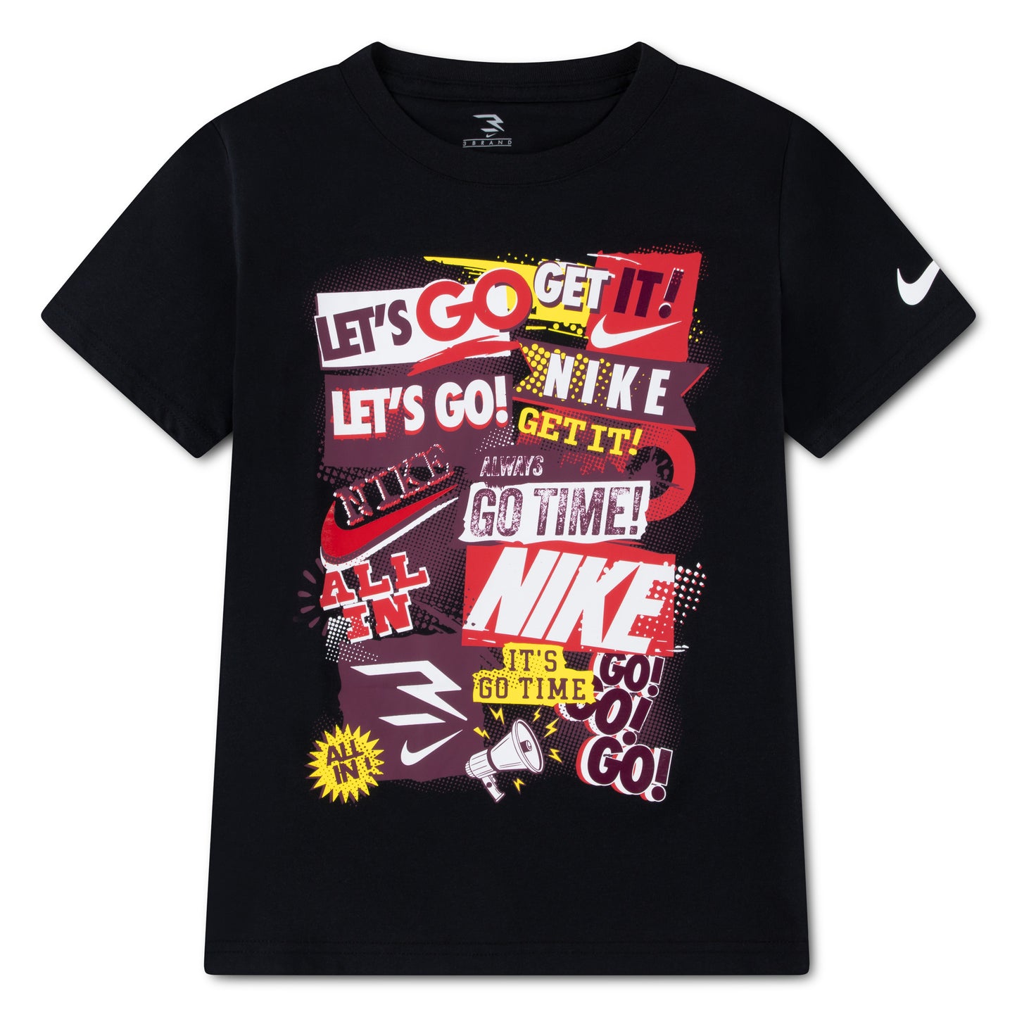 Big Kids' Collage T-Shirt | Black