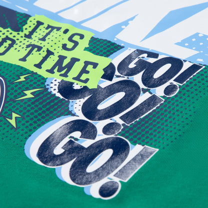 Big Kids' Collage T-Shirt | Malachite
