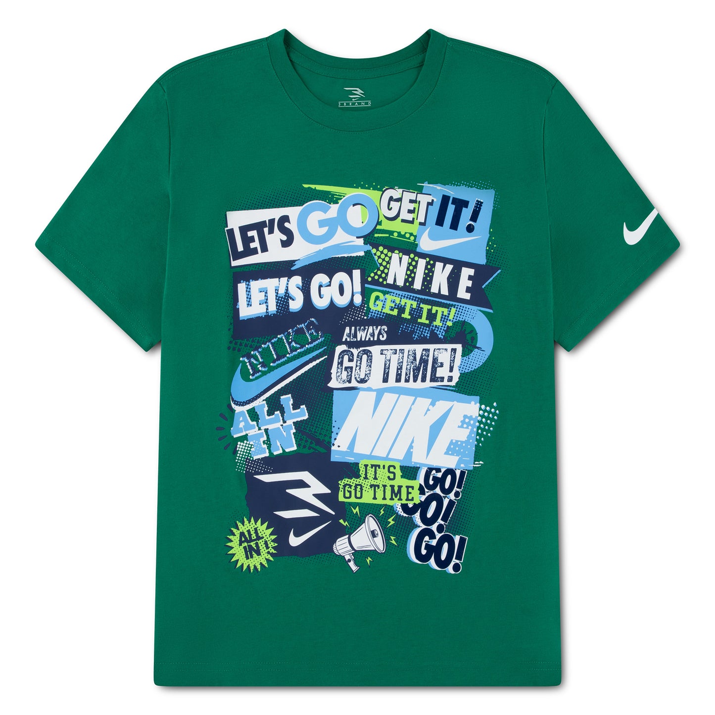 Big Kids' Collage T-Shirt | Malachite