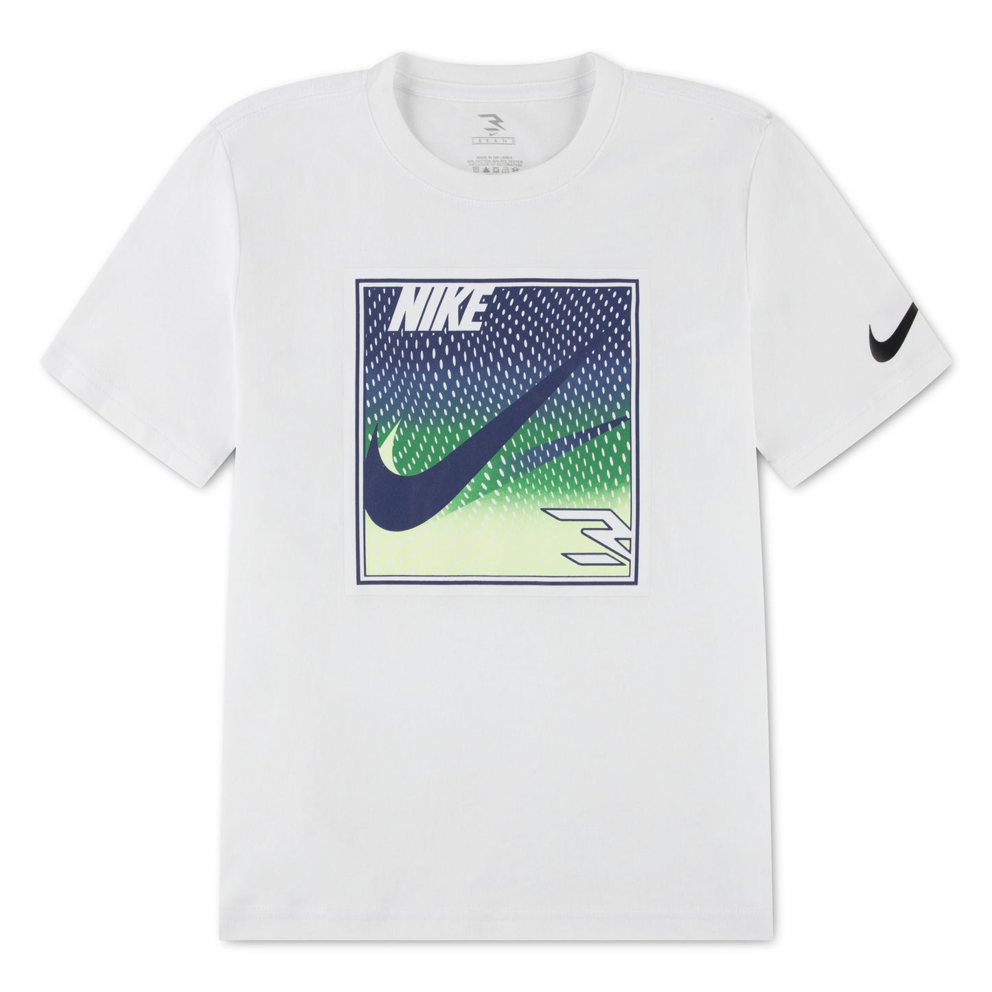 Big Kids' Pop Mesh Graphic T-Shirt | White