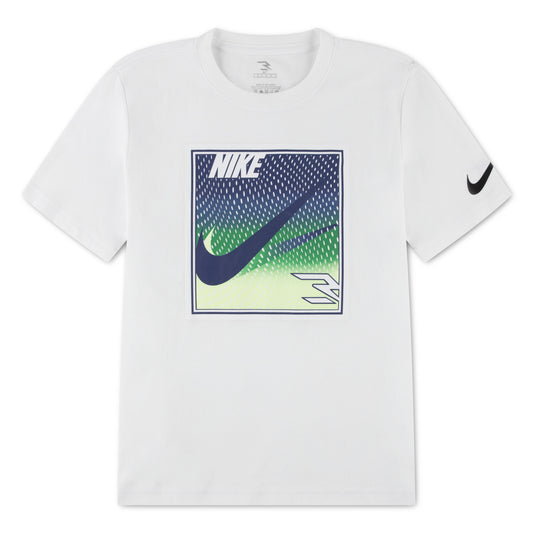 Big Kids' Pop Mesh Graphic T-Shirt | White