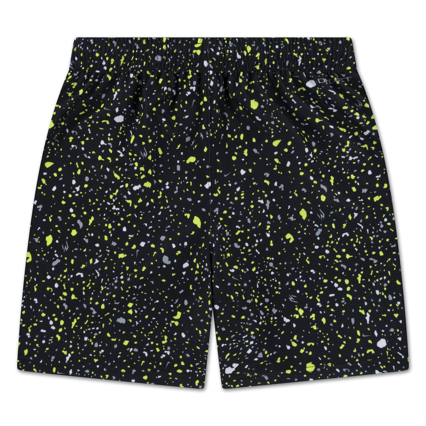 Big Kids' Dri-FIT Splatter Shorts | Black/Volt