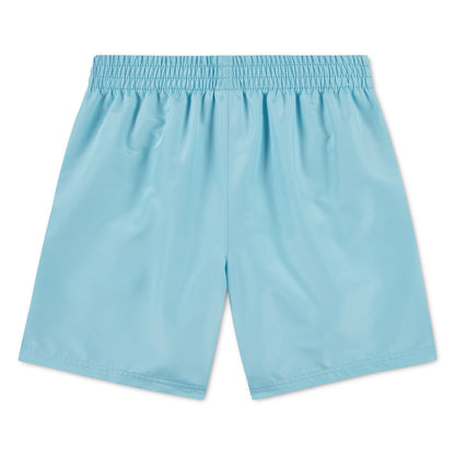 Big Kids' Lockup Defense Badge Shorts | Still Blue