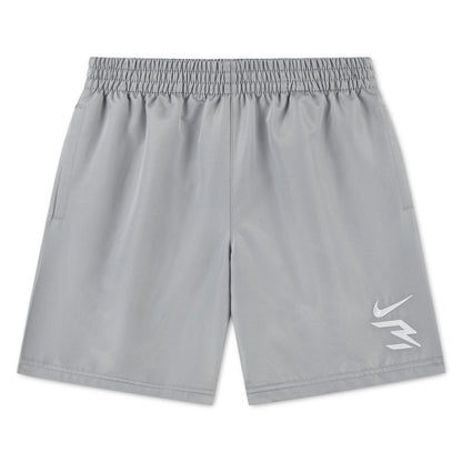 Big Kids' Lockup Defense Badge Shorts | Gray