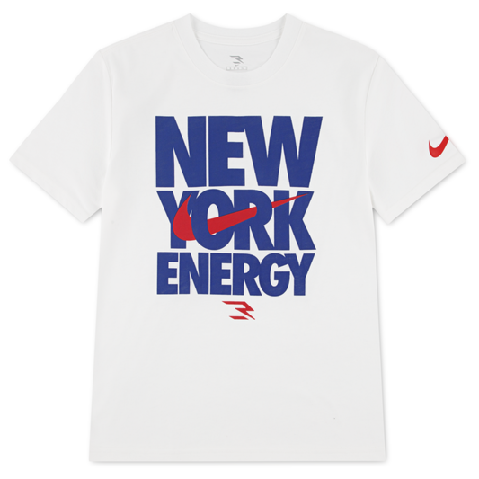 Big Kids' New York Energy T-Shirt | White