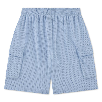 Big Kids' Cargo Mesh Shorts | Ice Blue