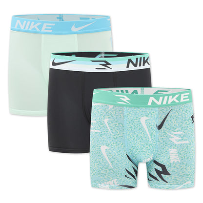 Big Kids' Dri-FIT Logo Toss Boxer Briefs (3 Pairs)