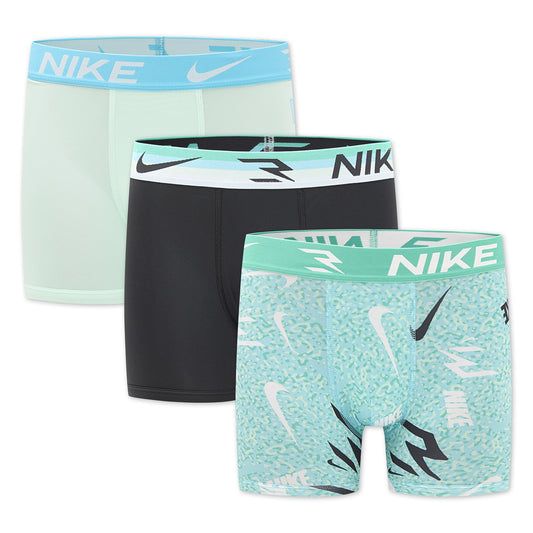 Big Kids' Dri-FIT Logo Toss Boxer Briefs (3 Pairs)