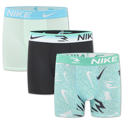 Big Kids' Logo Toss Boxer Briefs (3-Pack) | Mint Foam