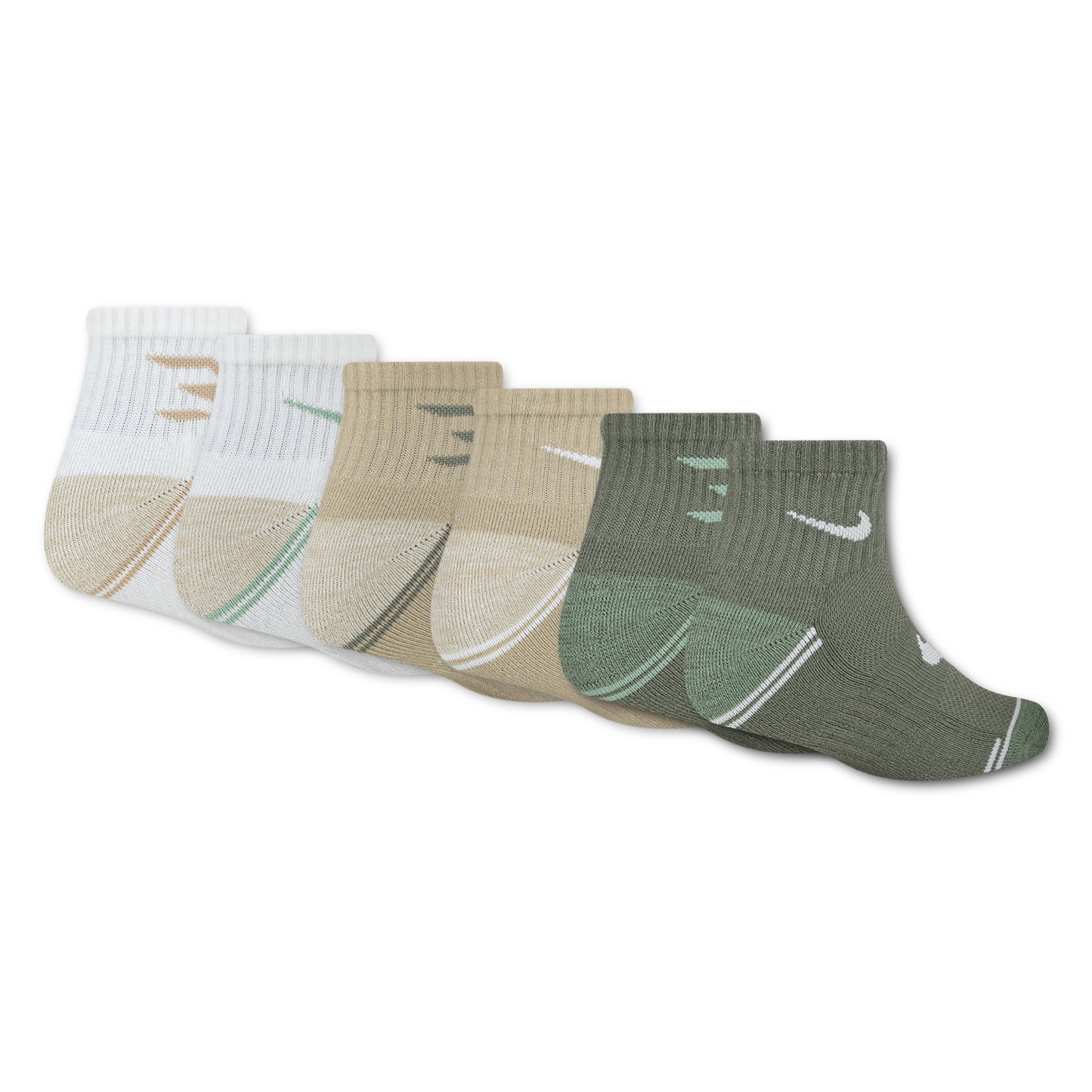 Kids' Heathered Ankle Socks (6 Pairs) | Sail