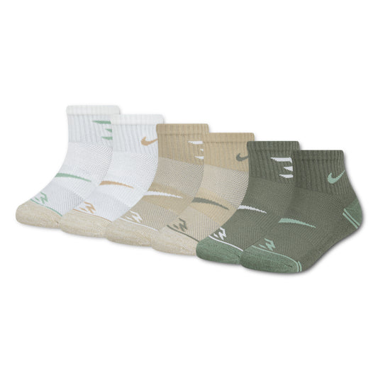 Kids' Heathered Ankle Socks (6 Pairs) | Sail