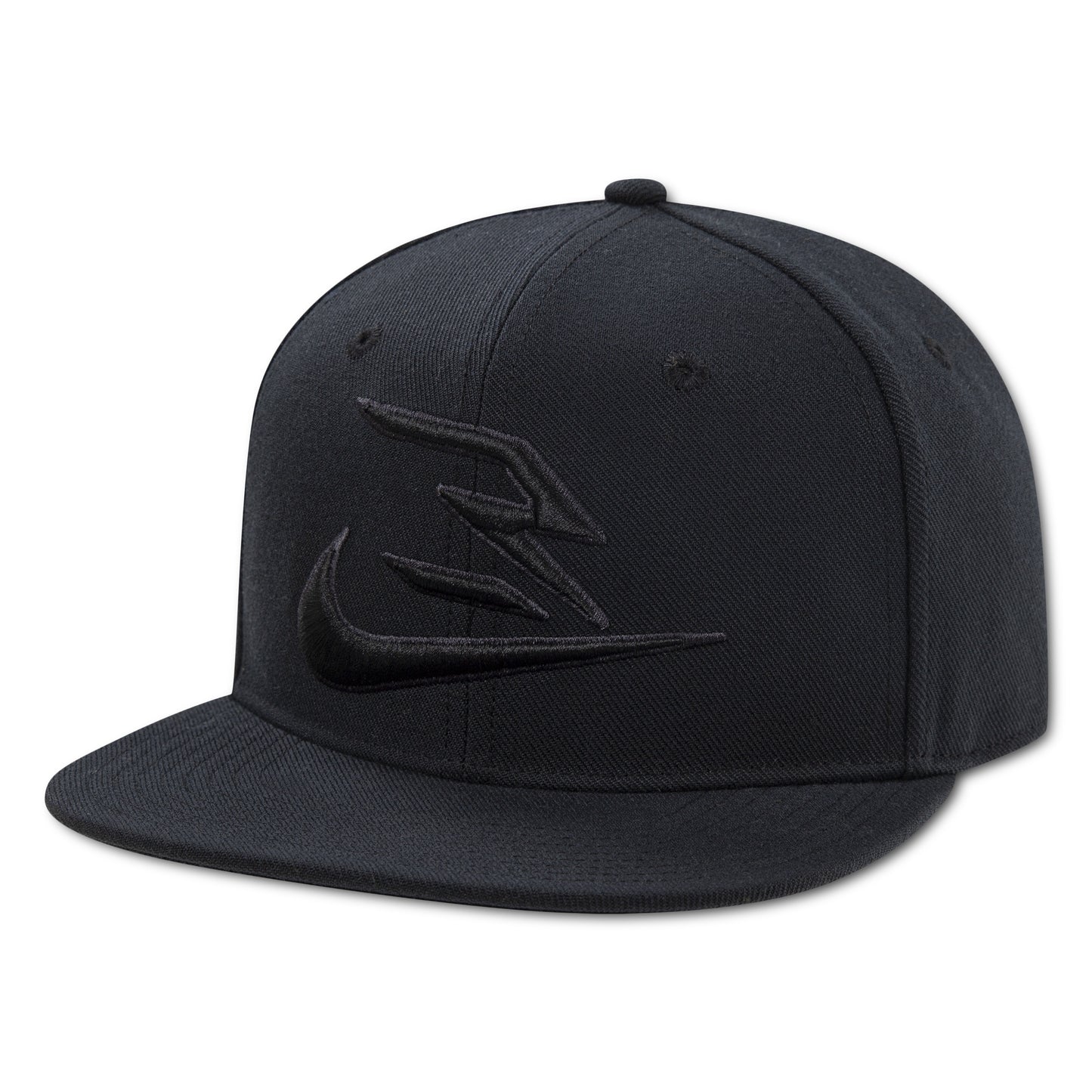 Big Kids' Classic Flat Brim Cap | Black