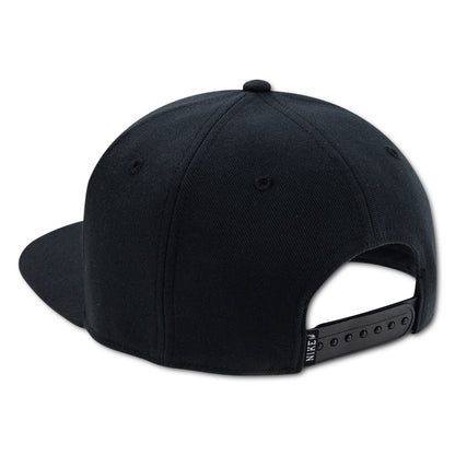 Big Kids' Classic Flat Brim Cap | Black