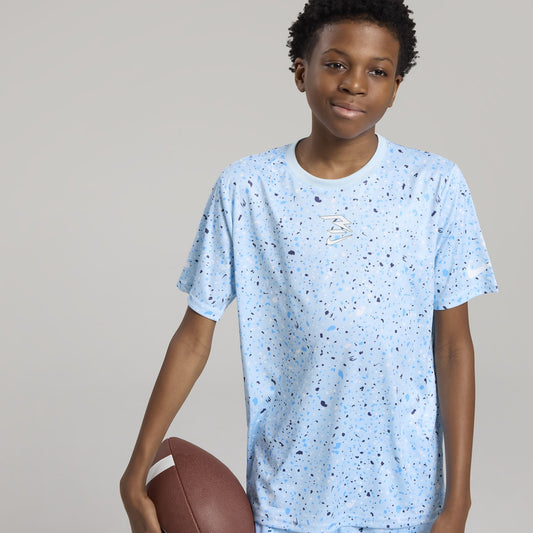 Big Kids' Dri-FIT Splatter Printed Tee | Crystal
