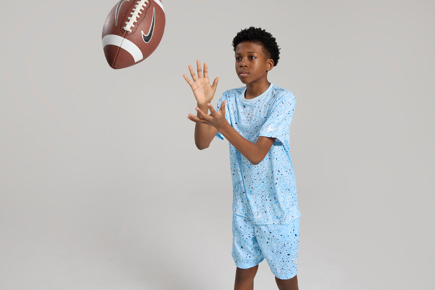 Big Kids' Dri-FIT Splatter Shorts | Crystal