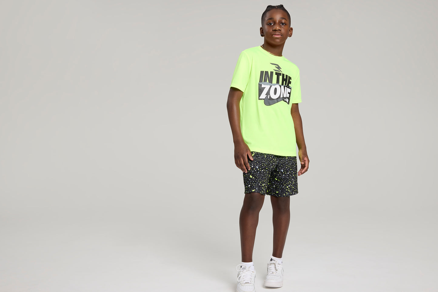 Big Kids' Dri-FIT "In The Zone" T-Shirt | Volt