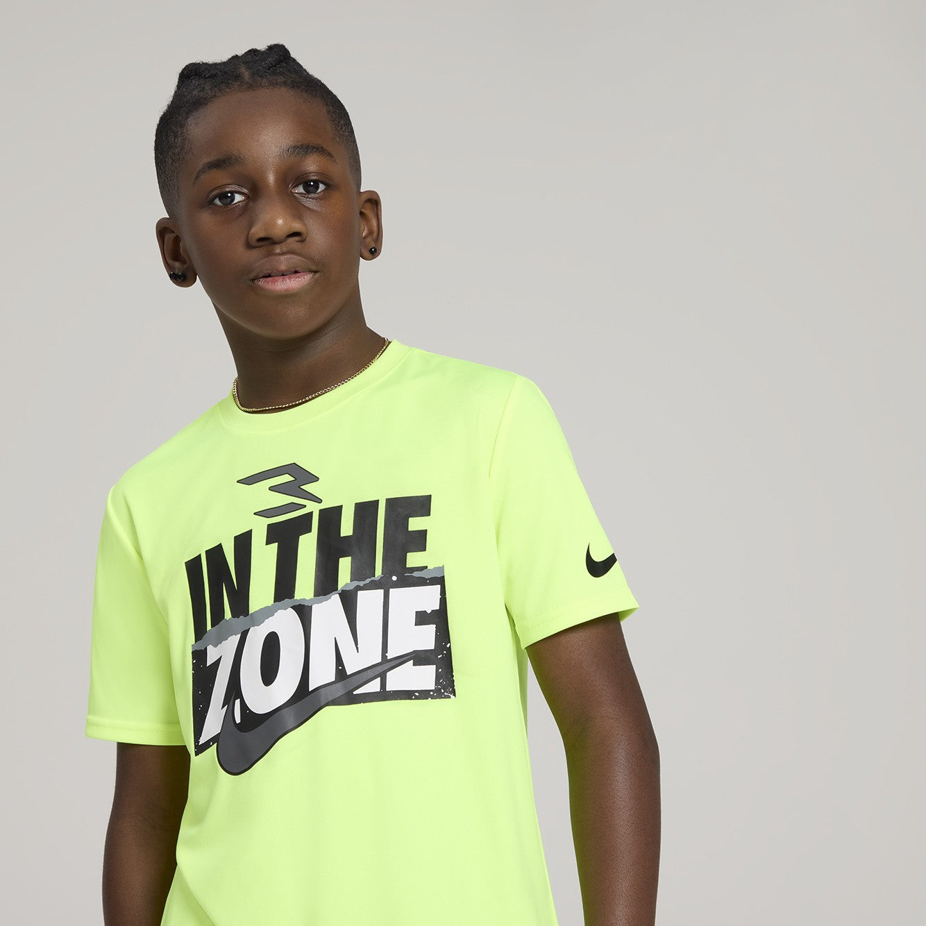 Big Kids' Dri-FIT "In The Zone" T-Shirt | Volt