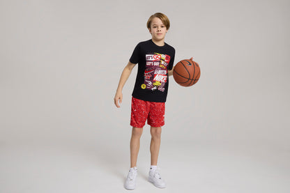 Big Kids' Collage T-Shirt | Black