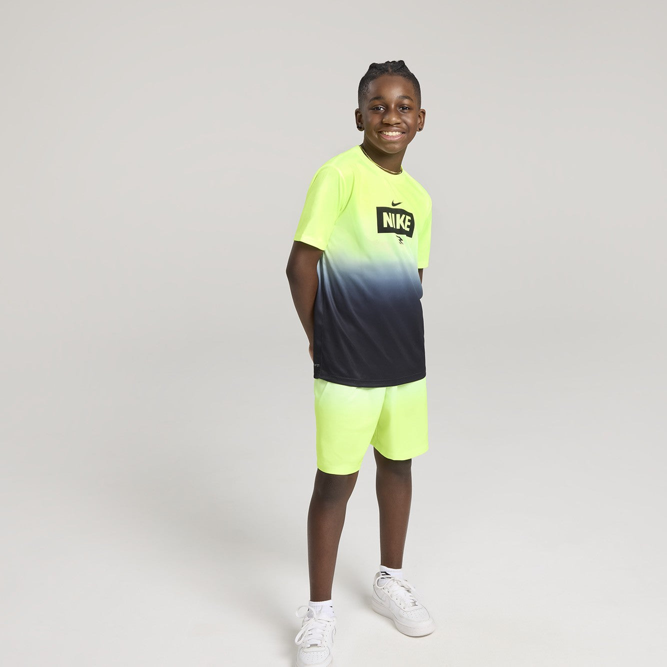 Big Kids' Dri-FIT Gradient Mesh Shorts | Volt – 3BRAND