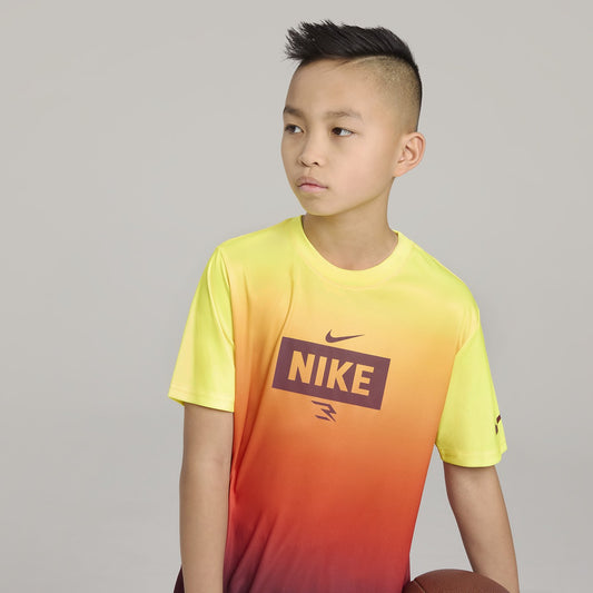 Big Kids' Dri-FIT Gradient T-Shirt | Sunray