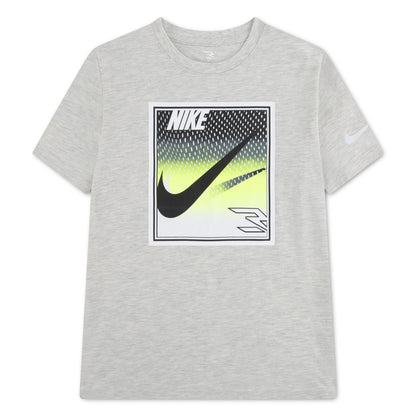 Big Kids' Pop Mesh Graphic T-Shirt | Grey Heather